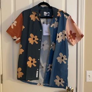 Edmmond Studios patchwork shirt - NWT